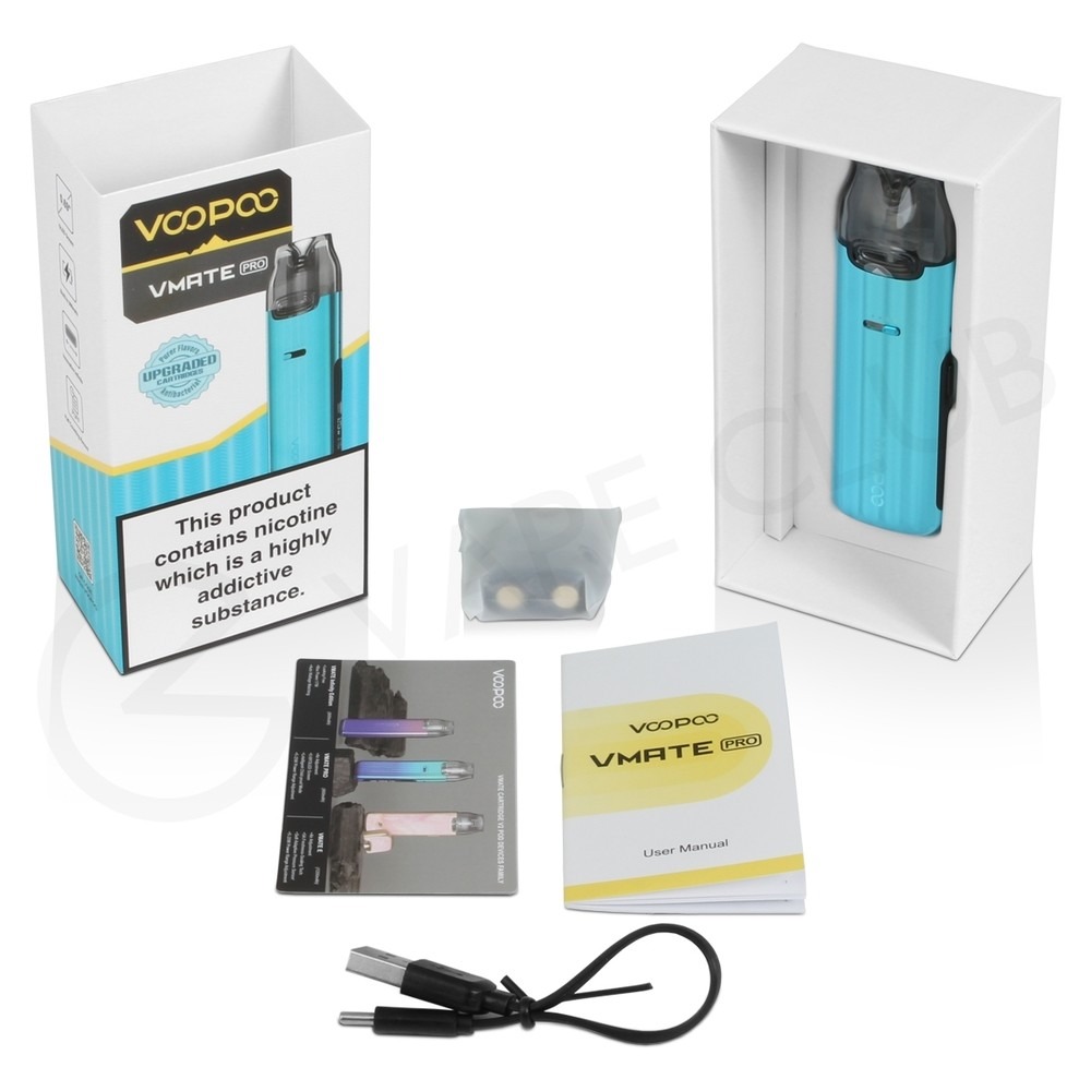 VOOPOO VMATE PRO2 注油主機｜30W雙模式・1500mAh快充｜台灣現貨 711到付